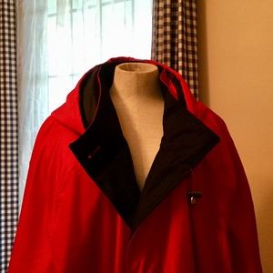 *** GORGEOUS RED EUC Size 32W Jessica London coat